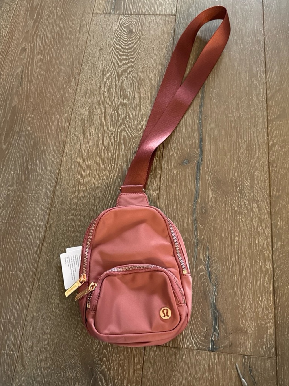 lululemon athletica Dusty Rose Crossbody Sling Bag